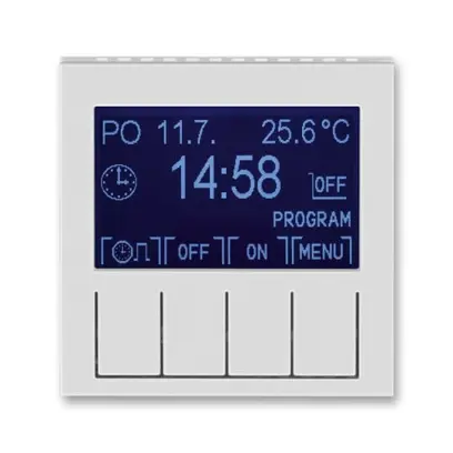 hodiny spínací programovatelné LEVIT 3292H-A20301 16 šedá/bílá